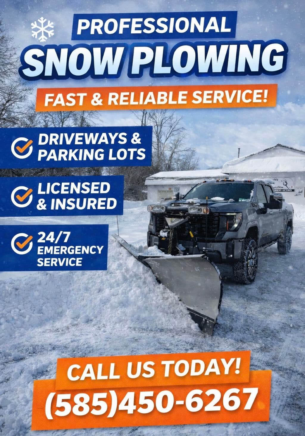 Project Fast and Reliable Snow Plowing Service in Your Area image